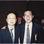 With Toshihiko Seiko, winner of Fukuoka,Boston, London, and Chicago marathons 2002